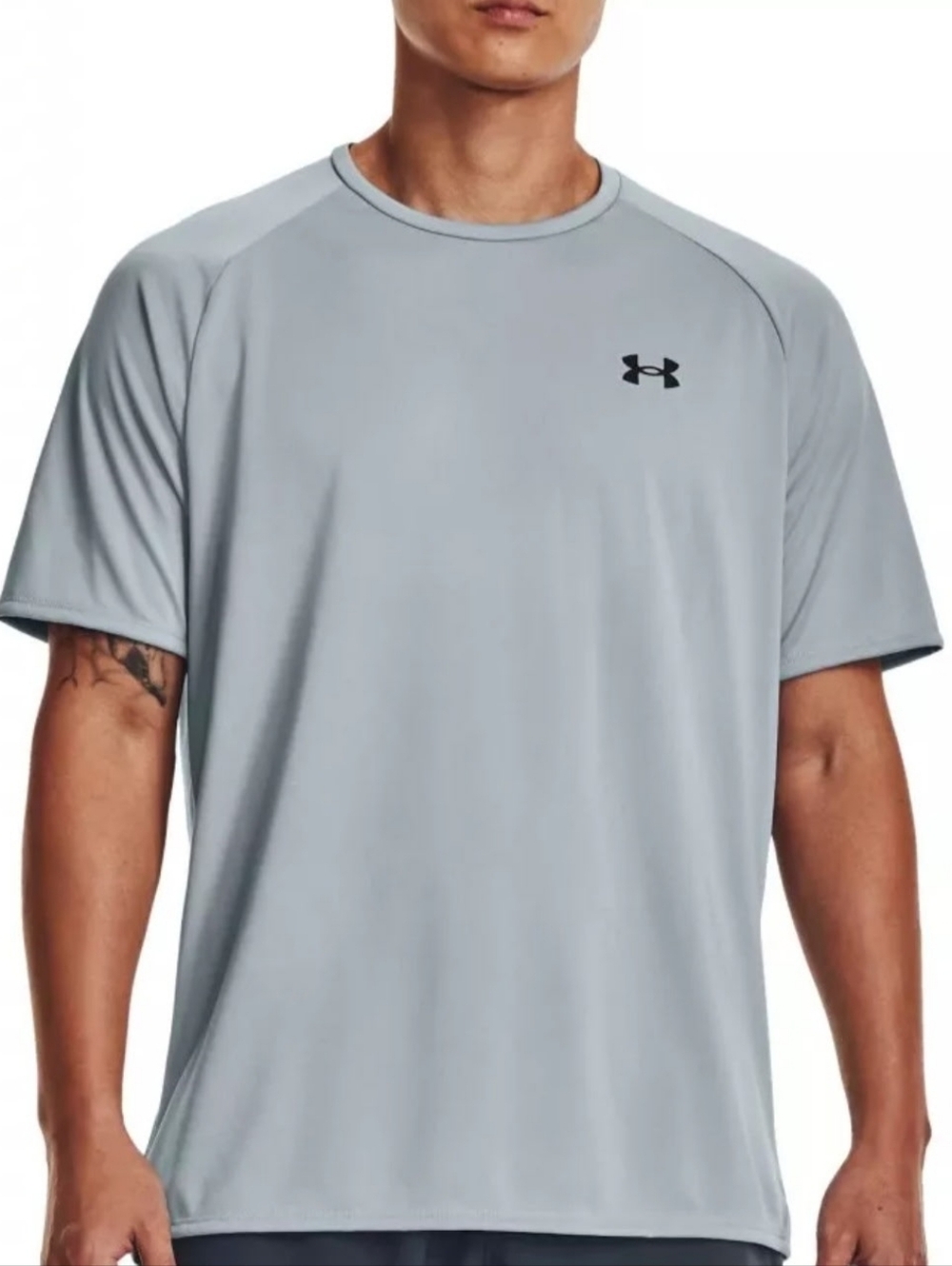 Under Armour Men’s Light Gray Performance T‑Shirt